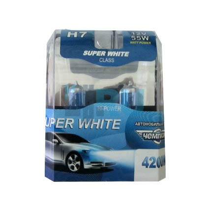 Автолампа ЧЕМПИОН H7 12V 55W 4200K (2шт) Автолампа ЧЕМПИОН H7 12V 55W 4200K (2шт)