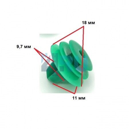 Клипса ADL для Kia, Hyundai 823152W000, (D701) - H4.RU Клипса ADL для Kia, Hyundai 823152W000, (D701)