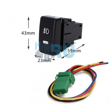 Кнопка ПТФ для Honda TS-24