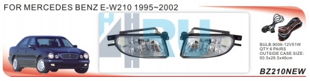 Противотуманные фары ADL/DLAA BZ210NEW (MERCEDES BENZ E-W203 1995-2002г), без кнопки