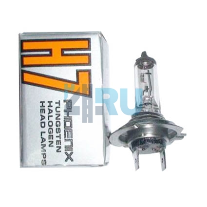 Автолампа PHONIEX H7 12V 100W P26d - H4.RU Автолампа PHONIEX H7 12V 100W P26d