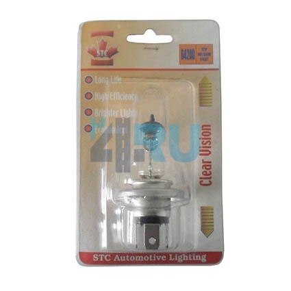 Автолампа STC H4 60/55 P43t clear vision - H4.RU Автолампа STC H4 60/55 P43t clear vision