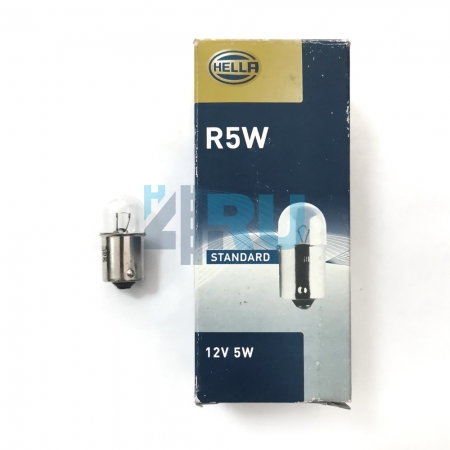 Автолампа HELLA R5W 12V 5W BA15s Автолампа HELLA R5W 12V 5W BA15s