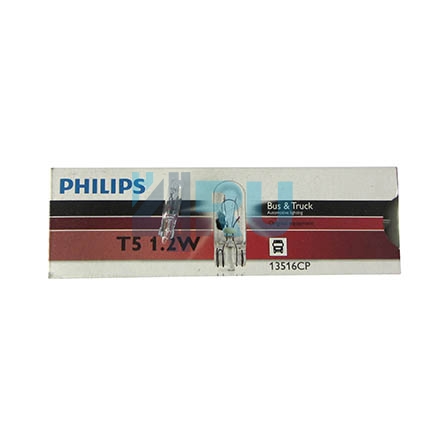 Автолампа PHILIPS T5 W1,2w 24V 1,2W б/ц T5 (13516CP) Автолампа PHILIPS T5 W1,2w 24V 1,2W б/ц T5 (13516CP)