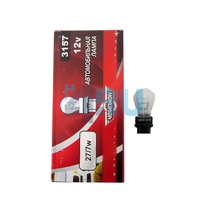 Автолампа ЧЕМПИОН P27/7W 3157 12V 27/7W Автолампа ЧЕМПИОН P27/7W 3157 12V 27/7W