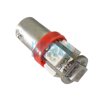Светодиоды GL T8.5 BA9S 5 диодов SMD5050, красные (панель приборов) - H4.RU Светодиоды GL T8.5 BA9S 5 диодов SMD5050, красные (панель приборов)