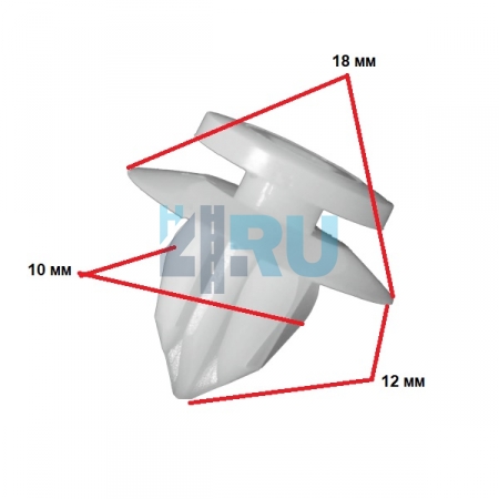 Клипса Lexus, Toyota 9046710162 - H4.RU Клипса Lexus, Toyota 9046710162
