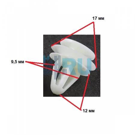 Клипса Acura, Honda 91560SZ3003 - H4.RU Клипса Acura, Honda 91560SZ3003