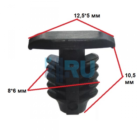 Клипса ADL для Kia, Hyundai 864384A100, (F30) - H4.RU Клипса ADL для Kia, Hyundai 864384A100, (F30)