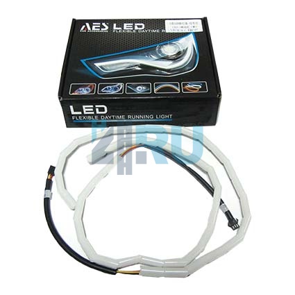 Гибкие дневные ходовые огни AES 12-24v snack style 60 см желто-белые Гибкие дневные ходовые огни AES 12-24v snack style 60 см желто-белые