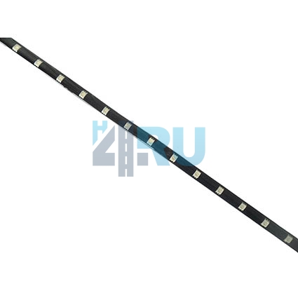 Светодиодная лента GL зеленая, 24 диода SMD5050, 60см (черный материалленты) - H4.RU Светодиодная лента GL зеленая, 24 диода SMD5050, 60см (черный материалленты)