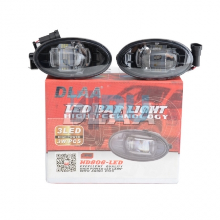 Противотуманные фары ADL/DLAA HD806-LED-WO для Honda Accord 7 2006-2008 , без проводов и кнопки - H4.RU Противотуманные фары ADL/DLAA HD806-LED-WO для Honda Accord 7 2006-2008 , без проводов и кнопки