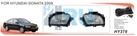Противотуманные фары ADL/DLAA HY378 для HYUNDAI SONATA (2008-), провода, кнопка - H4.RU Противотуманные фары ADL/DLAA HY378 для HYUNDAI SONATA (2008-), провода, кнопка