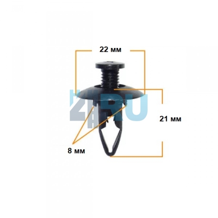 Клипса Infiniti, Nissan 0155303201 - H4.RU Клипса Infiniti, Nissan 0155303201