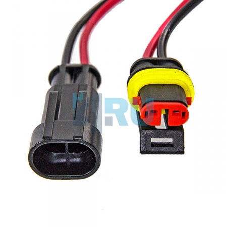 Герметичный разъем автомобильный 1.5 мм 2-контактный - H4.RU Герметичный разъем автомобильный 1.5 мм 2-контактный