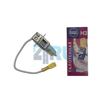 Автолампа Брест H3 12V 55W P22s Gold - H4.RU Автолампа Брест H3 12V 55W P22s Gold